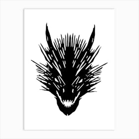 Game Of Thrones Dragon Art Print
