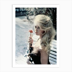 Brigitte Bardot Vintage 1 Art Print