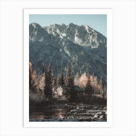 Mountain Creek Cabin Art Print