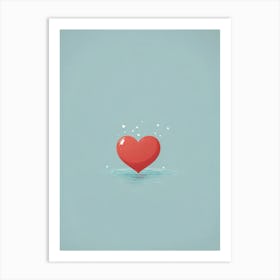 Heart Canvas Print Art Print