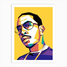 Ludacris WPAP Art Print