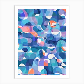 Koi Abstract Art Print