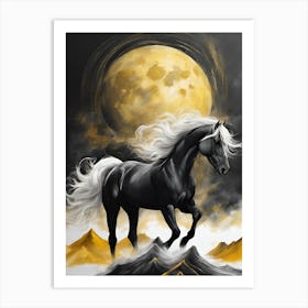 Arabic horse 1 Art Print