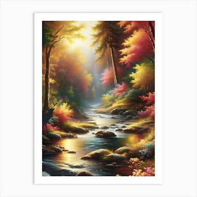 Autumn Forest 1 Art Print