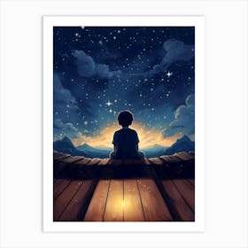 Starry Night 5 Art Print