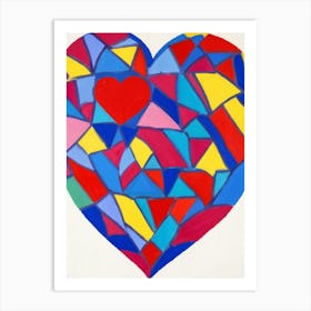 Heart Of Glass Art Print