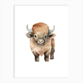 Bison Art Print