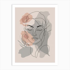 Portrait Of A Woman 20 Art Print