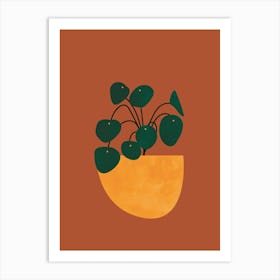 Houseplant Potted Plant Terracotta Art Print