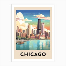 Chicago Travel Poster 22 Art Print