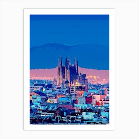 Barcelona 1 Art Print