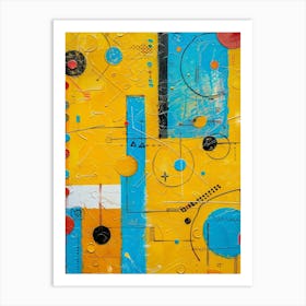 Abstract Painting 2010 Art Print