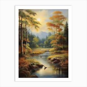 Autumn In The Forest Art Print