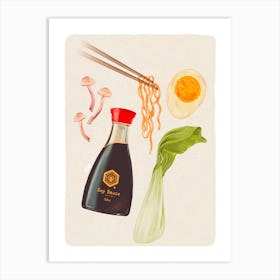 Ramen Print Art Print