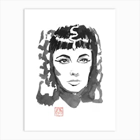 Liz Taylor Art Print