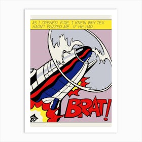 Bratatat! 1 | Roy Lichtenstein 1963 Art Print