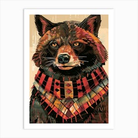 Bear Print 4 Art Print