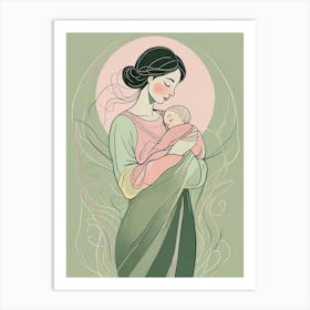 Motherhood Art Print (10) Art Print