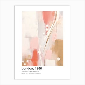 World Tour Exhibition, Abstract Art, London, 1960 11 Art Print