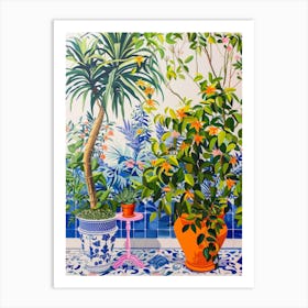 Tropical Garden 23 Art Print