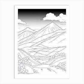 Scotland Landscape Art Print