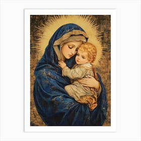 Maria x Jesus 1 Art Print