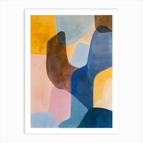Abstract Shapes 9 Art Print