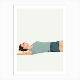 Yoga Pose Art Print