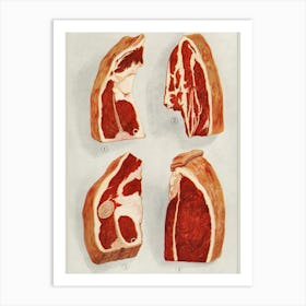 Meats Of The World Art Print