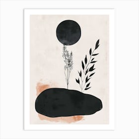 Hong Kong Stone Park Bauhaus Minimalist Art Print