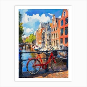 Amsterdam Canals Art Print