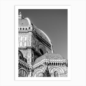 Florence In Black And White 8 Art Print