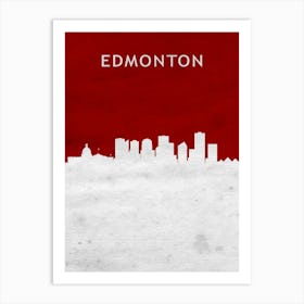 Edmonton Canada Art Print