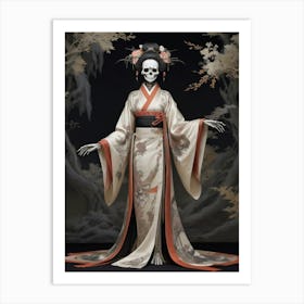 Geisha 2 Art Print