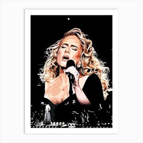 Adele 12 Art Print