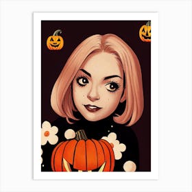 Lil Pumpkin Art Print