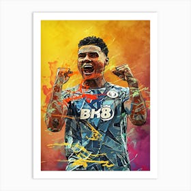 Ollie Watkins Mix Art Print