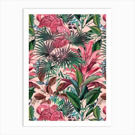 Tropical Garden 15 Art Print