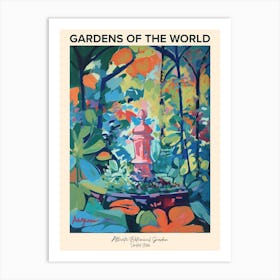 Atlanta Botanical Garden, Usa Gardens Of The World Poster Art Print