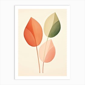 Abstract Botanical Art Art Print