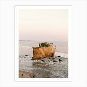 Malibu Seashore 1 Art Print