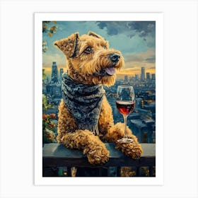 Sophisticated Terrier 6 Art Print