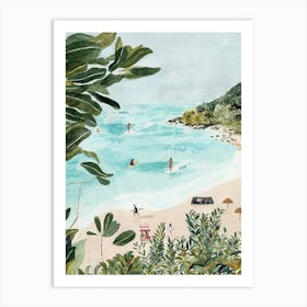 Sunny Beach Art Print