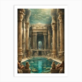 Aphrodite'S Pool 1 Art Print