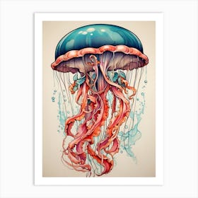 Jellyfish Art Print