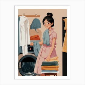 Laundry Room 15 Art Print