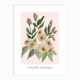 Camellias Art Print