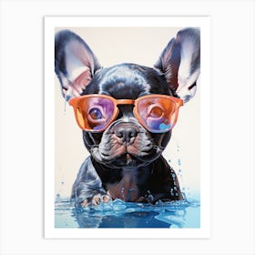 Cool Canine Chic Art Print