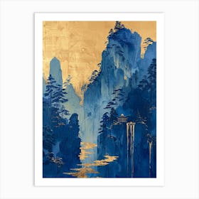 Asian Landscape 30 Art Print