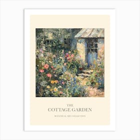 Nature Cottage Garden Poster 11 Art Print